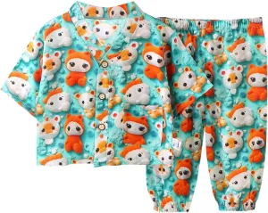 2 Piece Matching Tops Sets for Kids Girl Boy Summer Fall Graphic Top Tees Trousers Pants Sets Kid 2025 Fashion