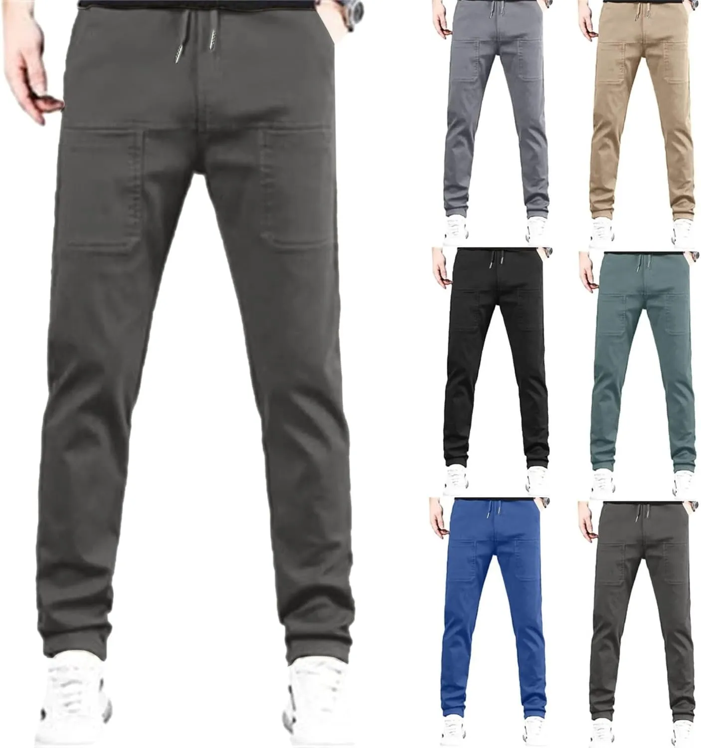 Acegents Cargo Pants, Acegents Mens Pants, Multipants - High Stretch Multi-Pocket Durable Cargo Pants Tactical Pants