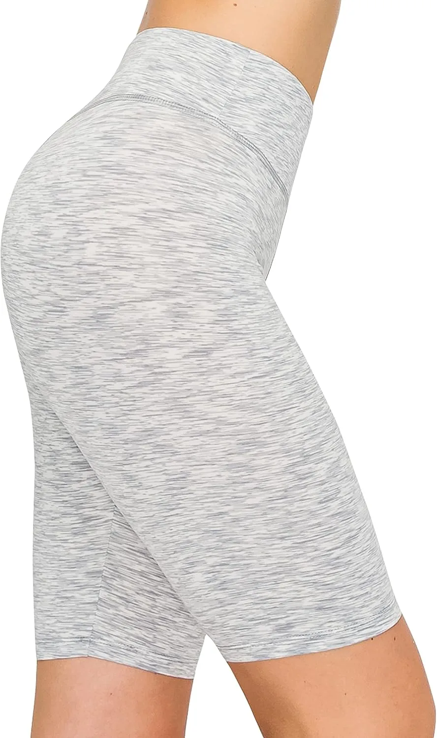 ALWAYS Women's Bike Shorts with Pockets - High Waist Compression Running Workout Athletic Yoga Shorts