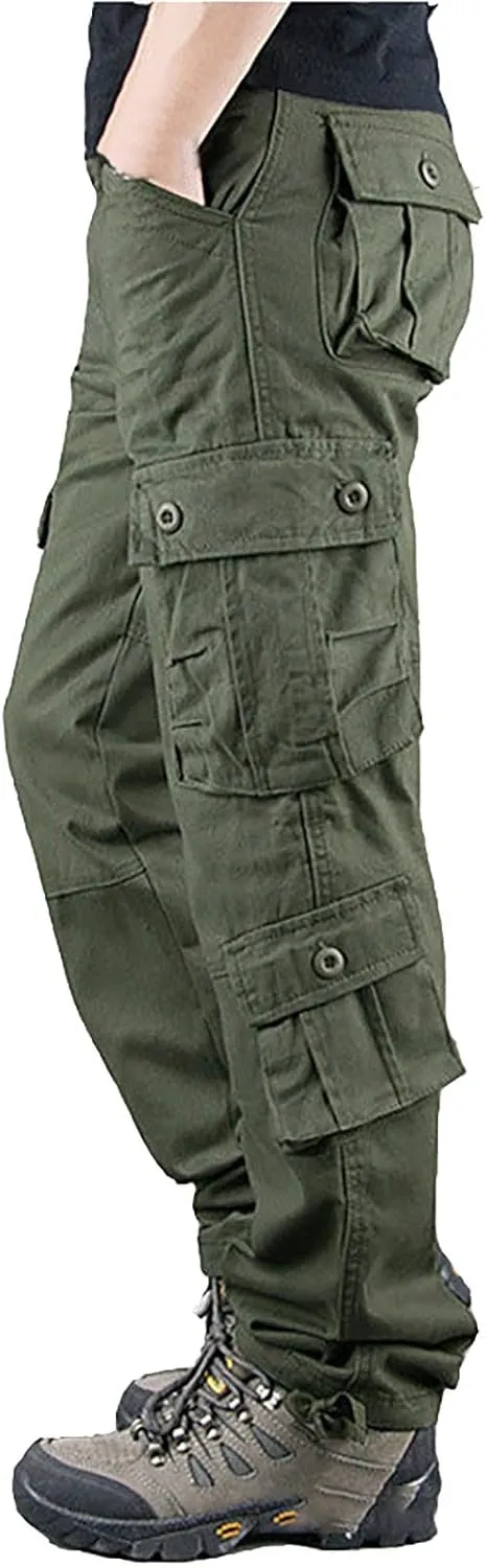 Athletic Pants for Men Men's Solid Color and Windproof and Rainproof Pants Winter Warm Training Pants Sports Pants