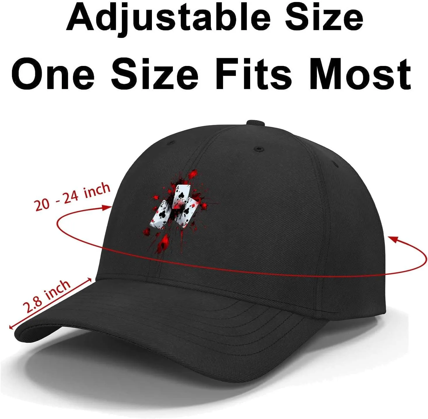Baseball Cap Unisex Dad Cap Adult Athleisure Cap Adjustable