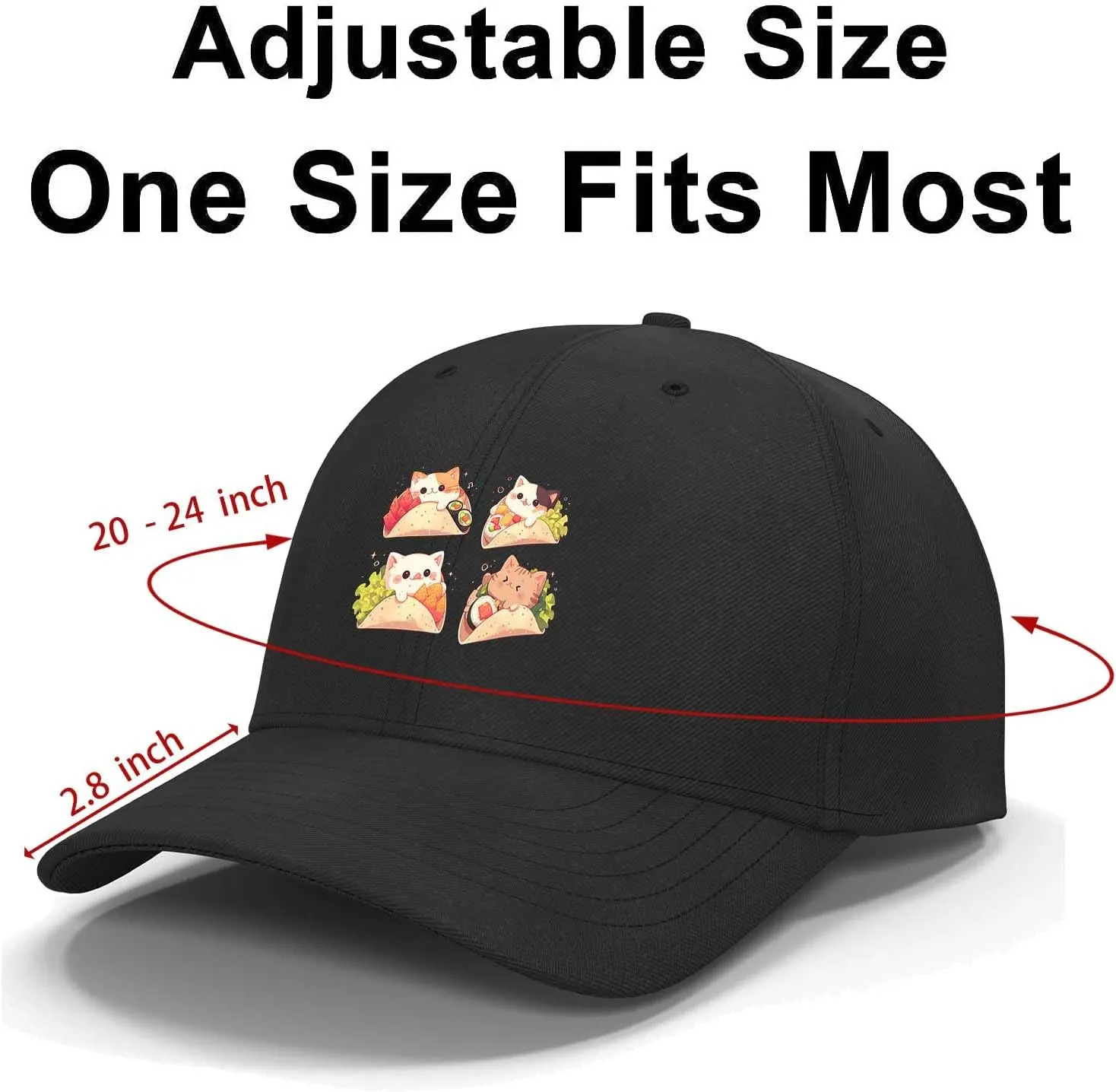 Baseball Cap,Unisex Dad Cap,Adult Athleisure Cap Adjustable