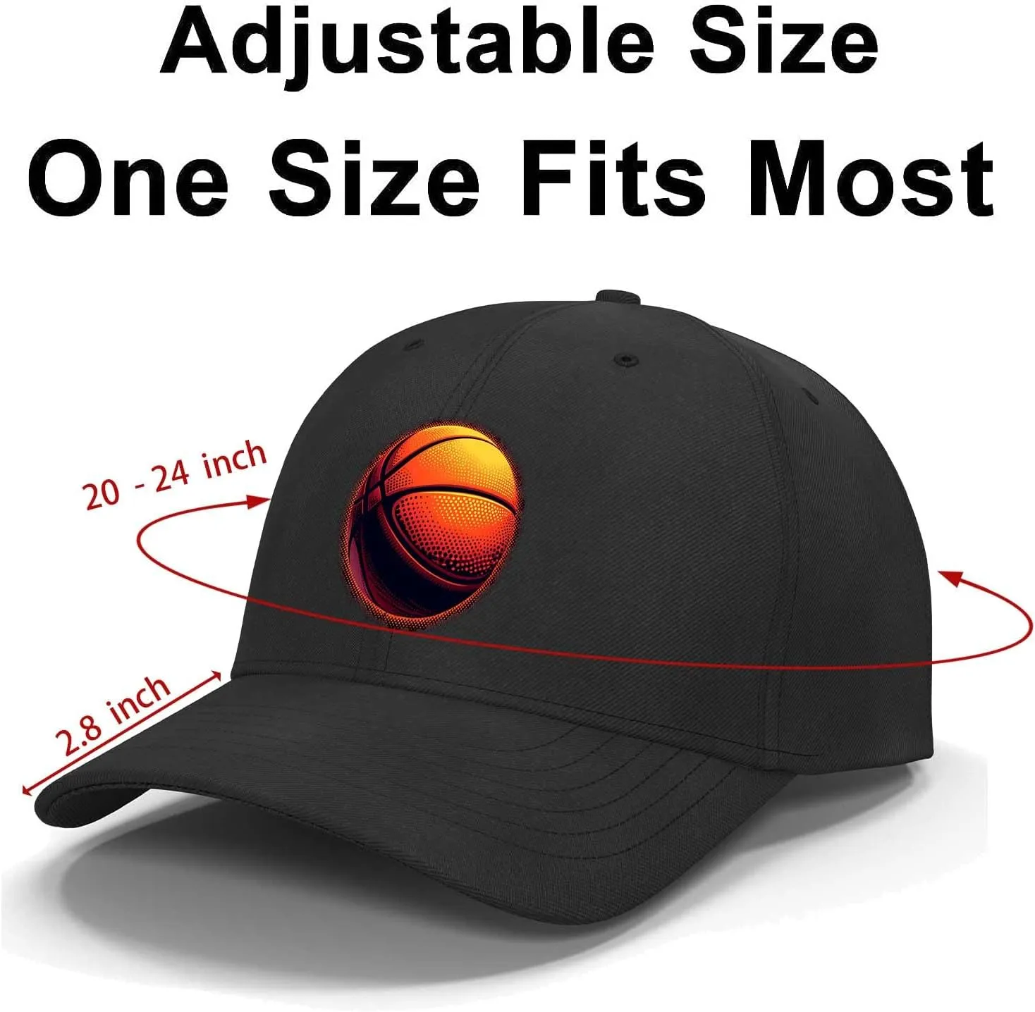 Baseball Cap,Unisex Dad Cap,Adult Athleisure Cap Adjustable