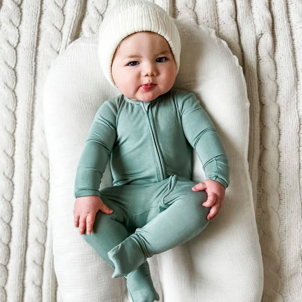 Bellabu Bear Convertible Footies for Baby Boys & Baby Girls, Family Matching Pajamas, Rayon from Bamboo