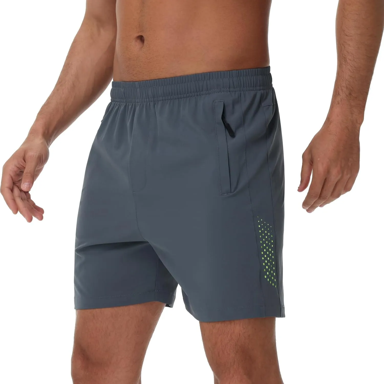 Blaosn Mens Athletic Running Shorts Gym Sport Workout Golf Hiking 9/7/5 Inch Basketball Sweat Shorts Casual Summer Outfits
