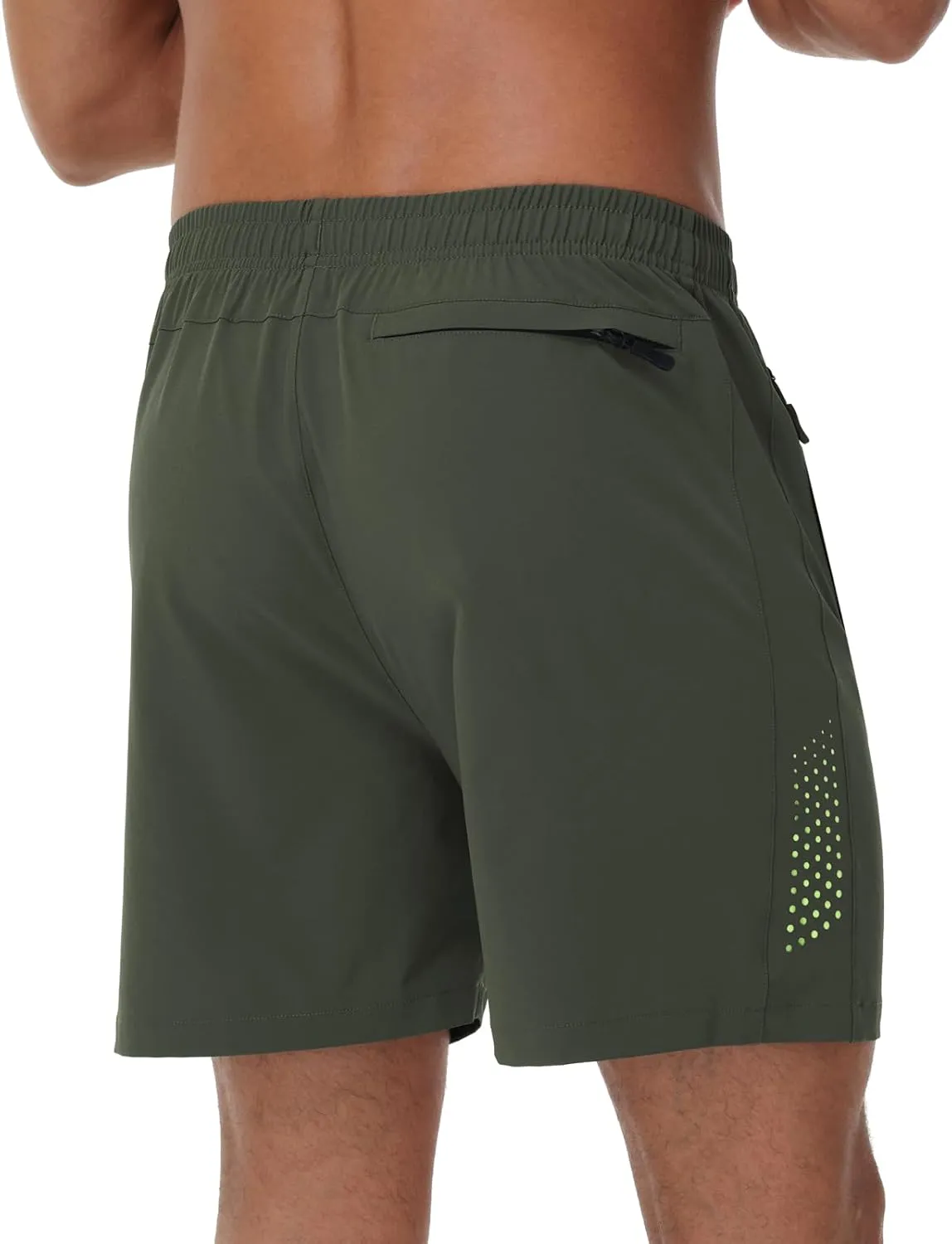 Blaosn Mens Athletic Running Shorts Gym Sport Workout Golf Hiking 9/7/5 Inch Basketball Sweat Shorts Casual Summer Outfits
