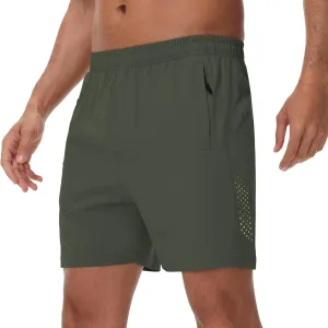 Blaosn Mens Athletic Running Shorts Gym Sport Workout Golf Hiking 9/7/5 Inch Basketball Sweat Shorts Casual Summer Outfits