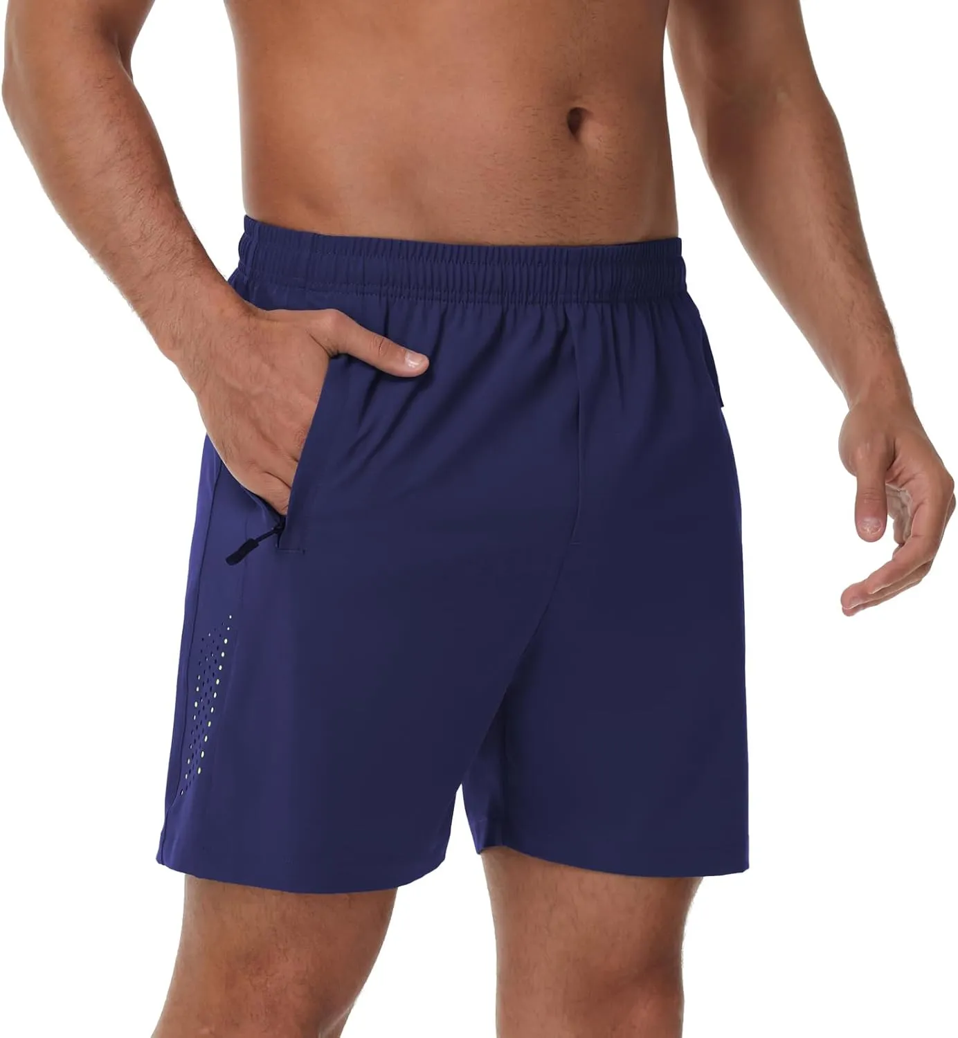 Blaosn Mens Athletic Running Shorts Gym Sport Workout Golf Hiking 9/7/5 Inch Basketball Sweat Shorts Casual Summer Outfits