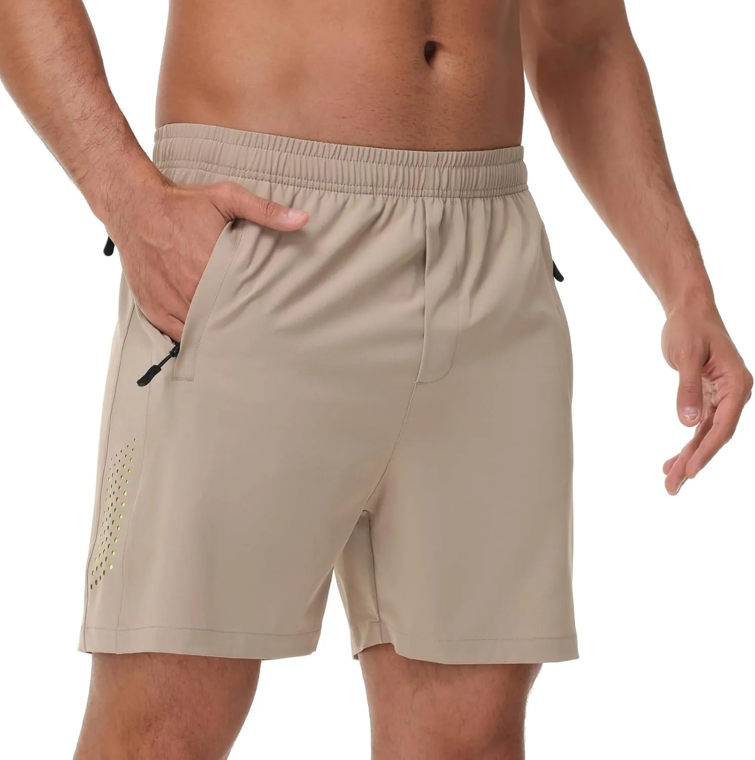Blaosn Mens Athletic Running Shorts Gym Sport Workout Golf Hiking 9/7/5 Inch Basketball Sweat Shorts Casual Summer Outfits
