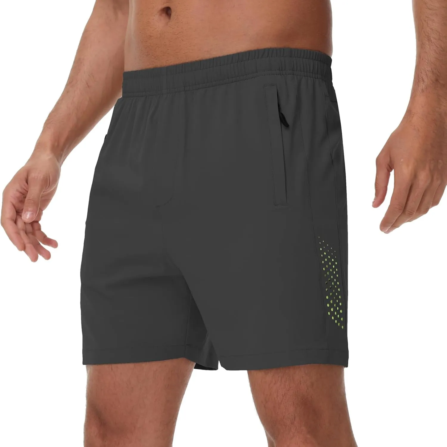 Blaosn Mens Athletic Running Shorts Gym Sport Workout Golf Hiking 9/7/5 Inch Basketball Sweat Shorts Casual Summer Outfits