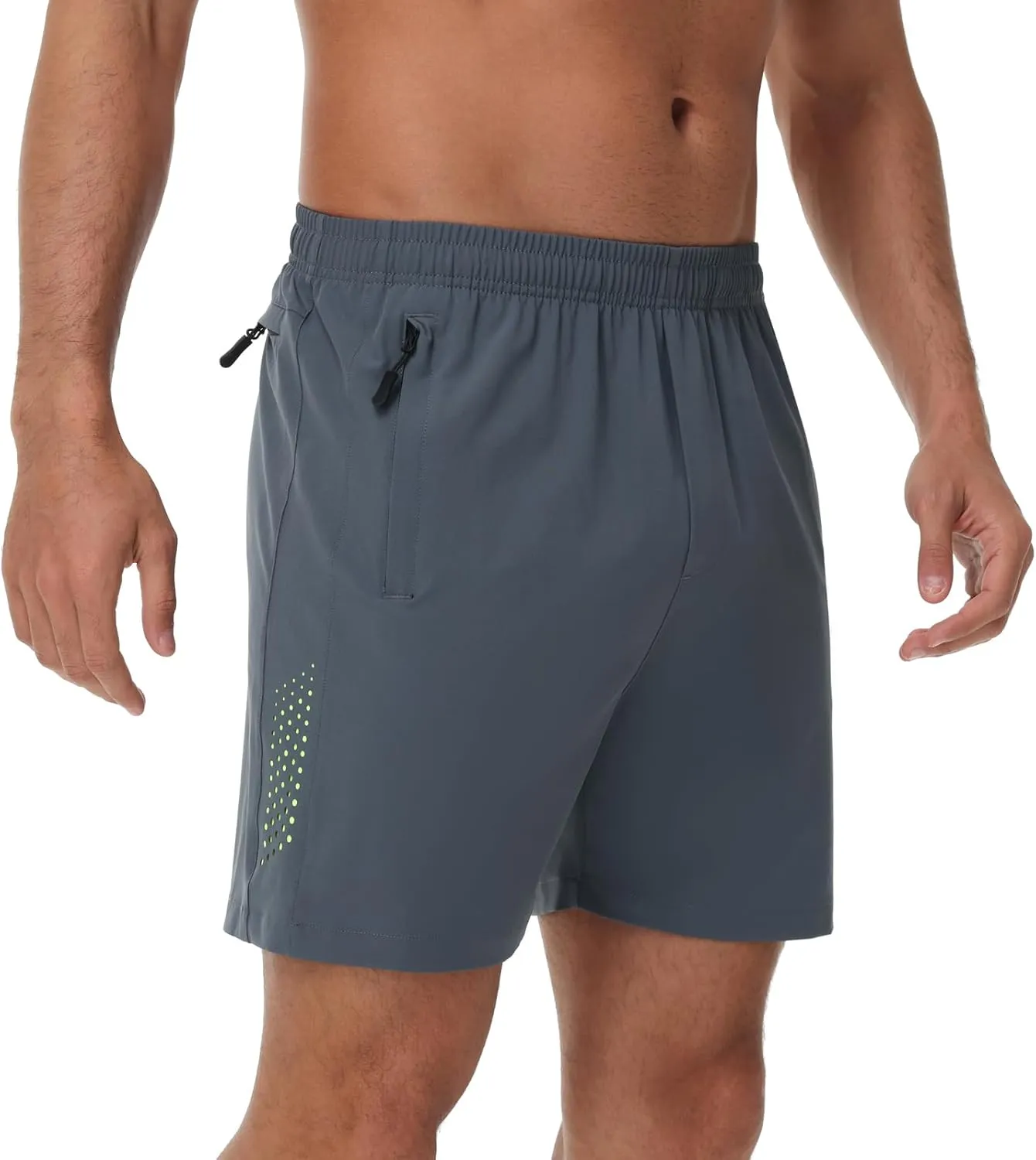 Blaosn Mens Athletic Running Shorts Gym Sport Workout Golf Hiking 9/7/5 Inch Basketball Sweat Shorts Casual Summer Outfits