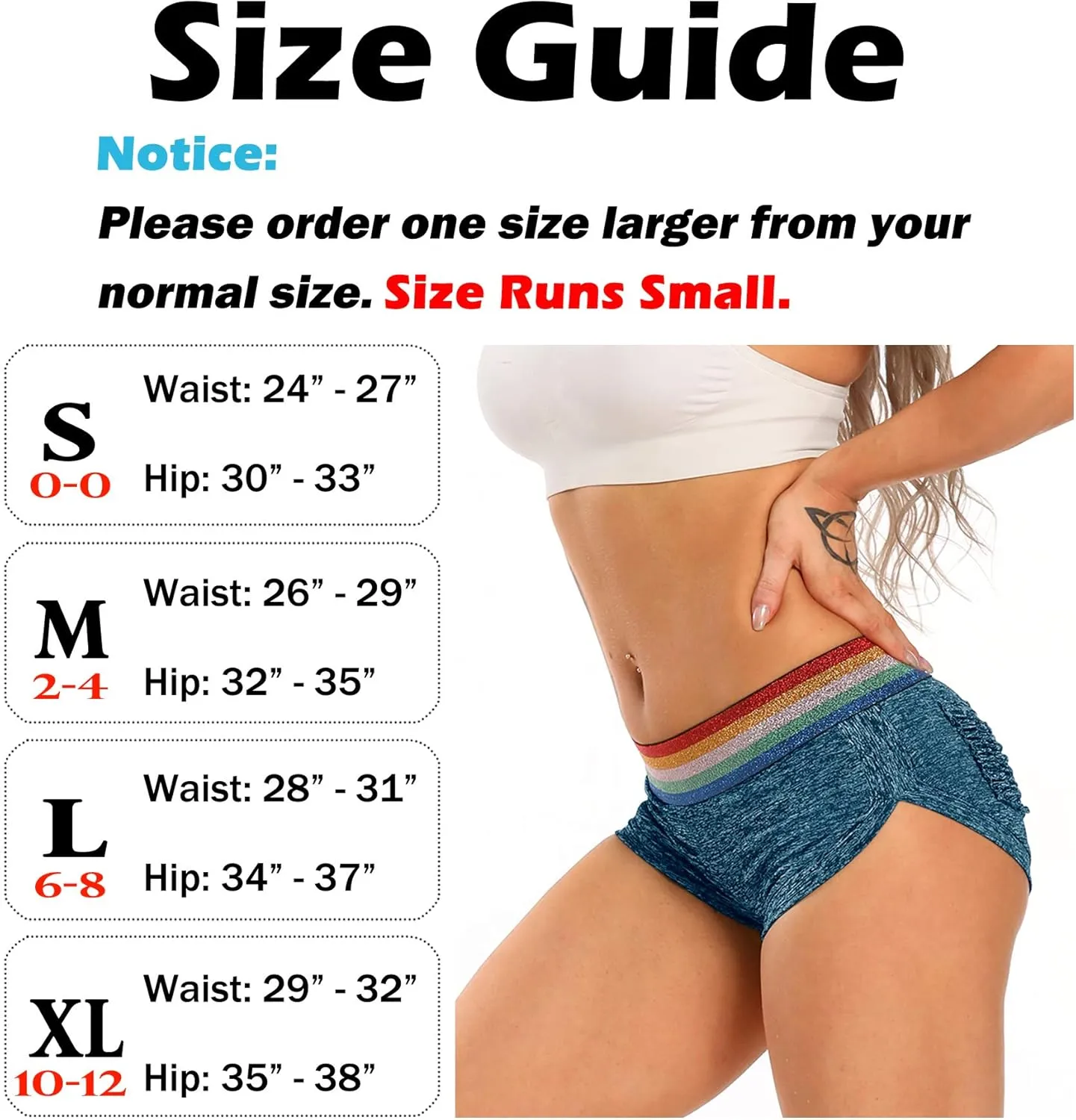 Booty Shorts for Women Sexy Slutty Butt Scrunch Twerk Shorts Daisy Dukes Cute Athleisure Shorts