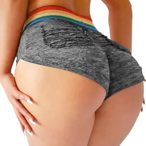Booty Shorts for Women Sexy Slutty Butt Scrunch Twerk Shorts Daisy Dukes Cute Athleisure Shorts