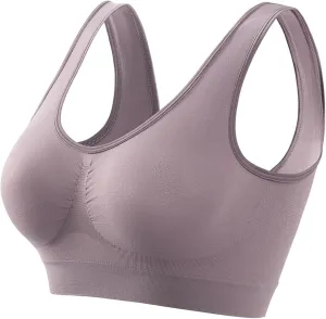 Breathable Sports Bras for Women Anti-Sagging Breasts Cool Liftup Air Bras 2025 Plus Size Comfort Wireless Yoga Bra