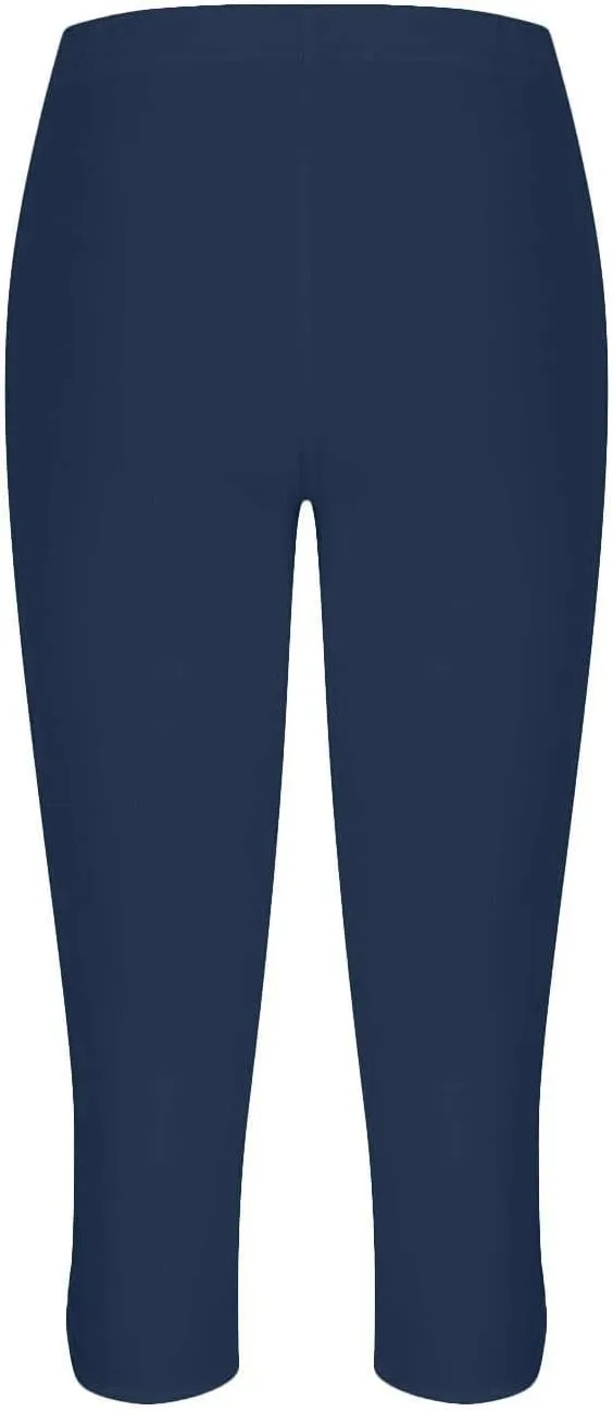 Capri Leggings for Women 2025 Tummy Control Legging Summer Cropped Trousers Casual Trendy Plus Size Yoga Pants