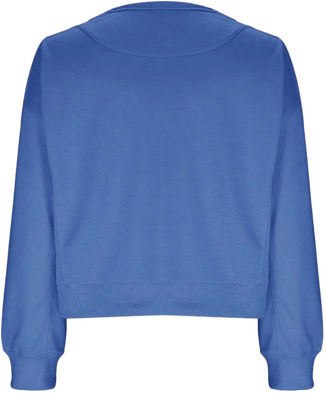 Crop Sweatshirt For Women Cute Long Sleeve Crew Neck Pullover Tops Oversized Sweatshirts Fall Fashion Outfits 2023
