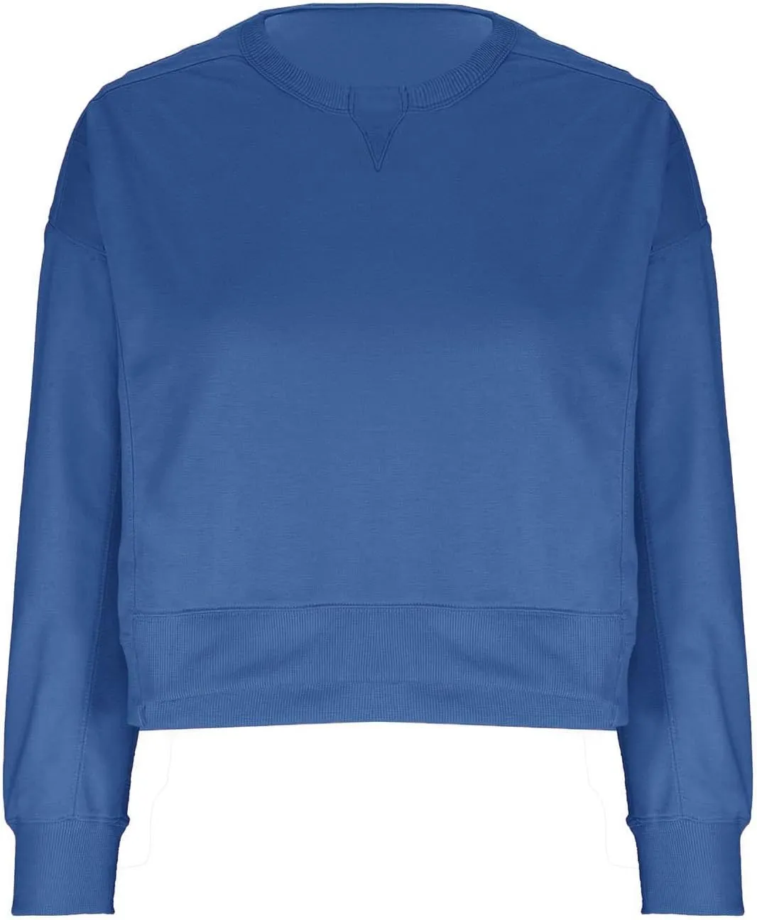 Crop Sweatshirt For Women Cute Long Sleeve Crew Neck Pullover Tops Oversized Sweatshirts Fall Fashion Outfits 2023