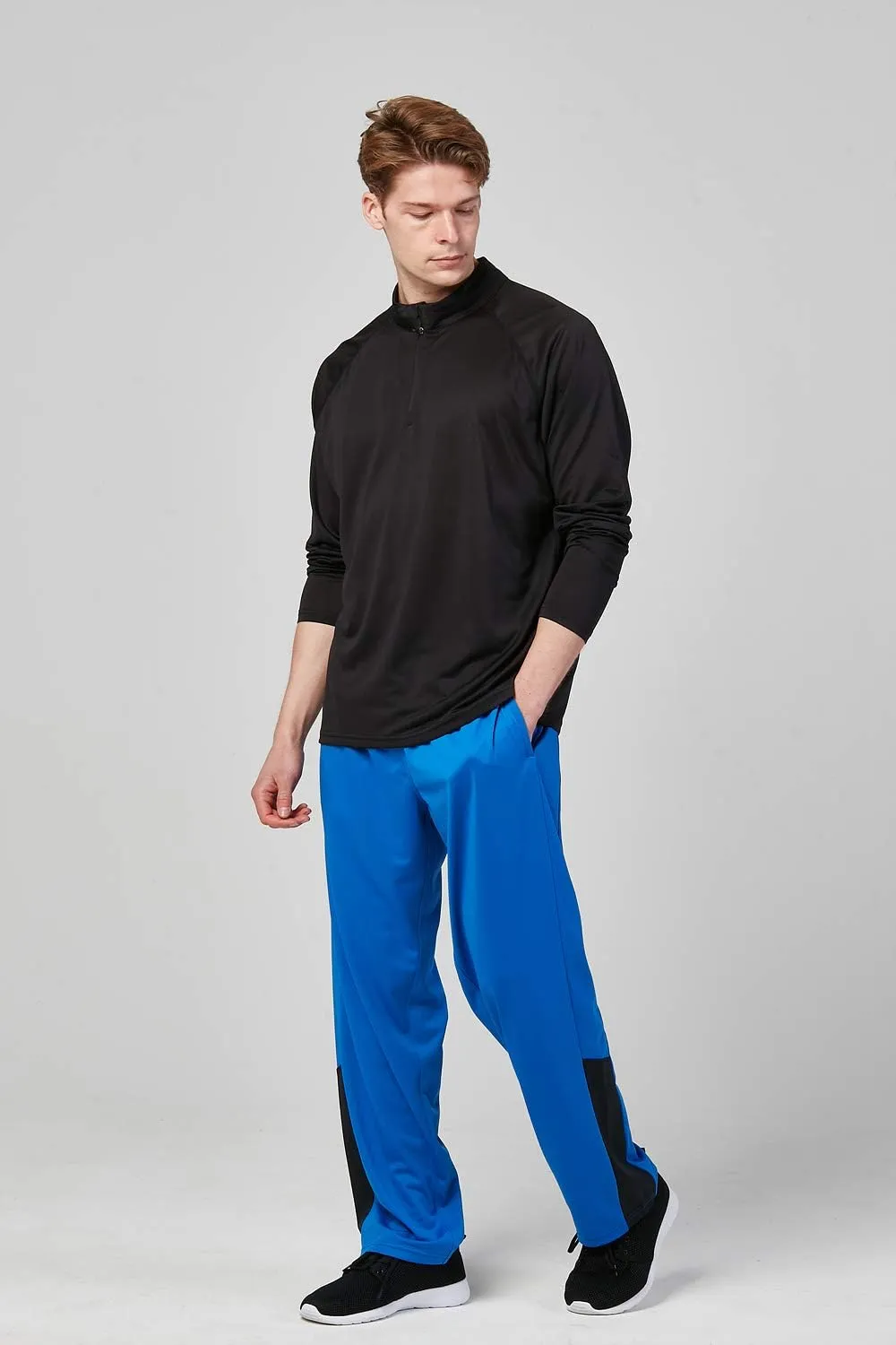 DEVOPS 1 or 2 Pack Men's Active Performance Workout Athletic Training Sweatpants Gymwear