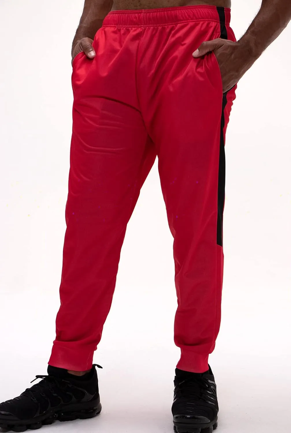 DEVOPS 1 or 2 Pack Men's Active Performance Workout Athletic Training Sweatpants Gymwear