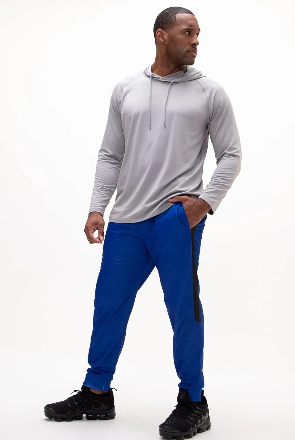 DEVOPS 1 or 2 Pack Men's Active Performance Workout Athletic Training Sweatpants Gymwear