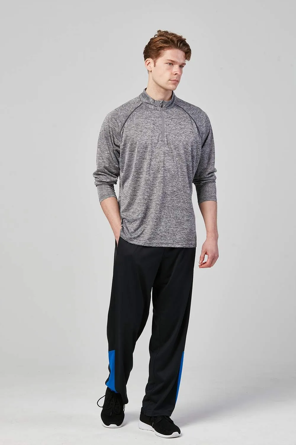 DEVOPS 1 or 2 Pack Men's Active Performance Workout Athletic Training Sweatpants Gymwear