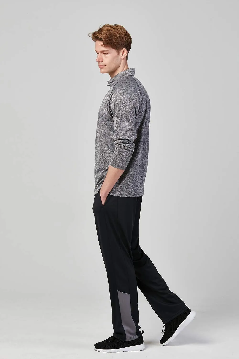 DEVOPS 1 or 2 Pack Men's Active Performance Workout Athletic Training Sweatpants Gymwear