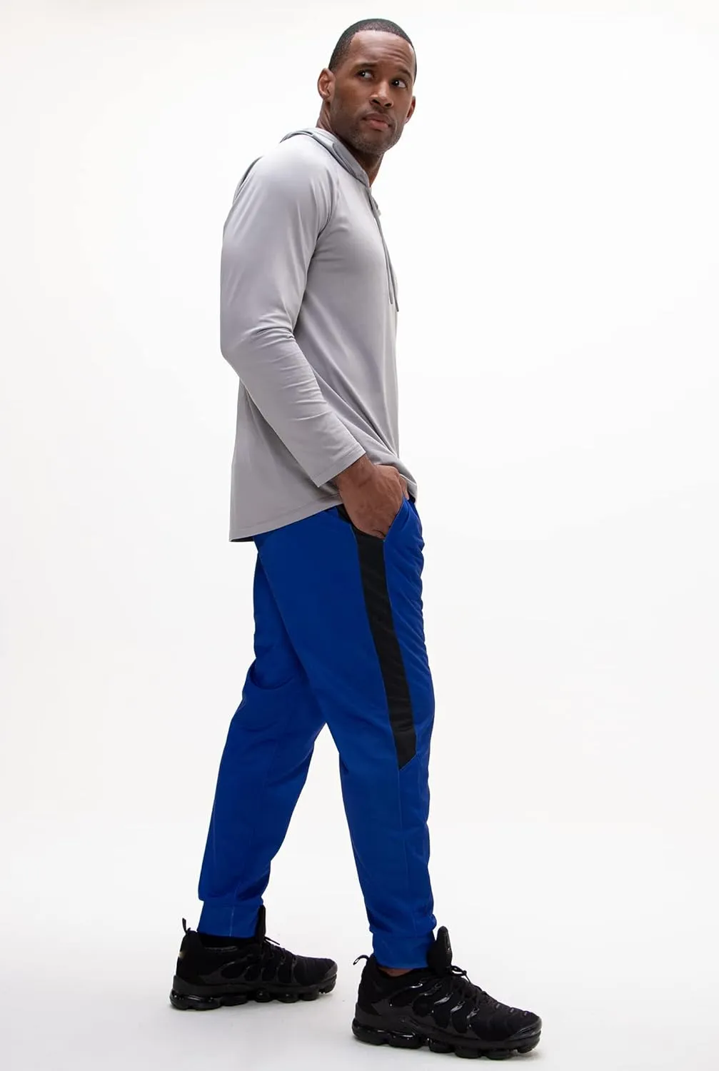 DEVOPS 1 or 2 Pack Men's Active Performance Workout Athletic Training Sweatpants Gymwear