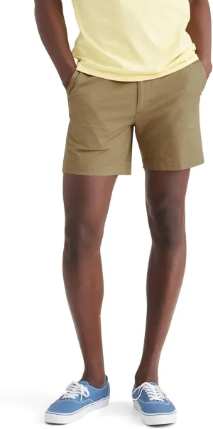 DOCKERS Mens Ultimate Straight Fit Supreme Flex 6" Shorts