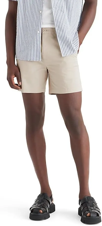 DOCKERS Mens Ultimate Straight Fit Supreme Flex 6" Shorts