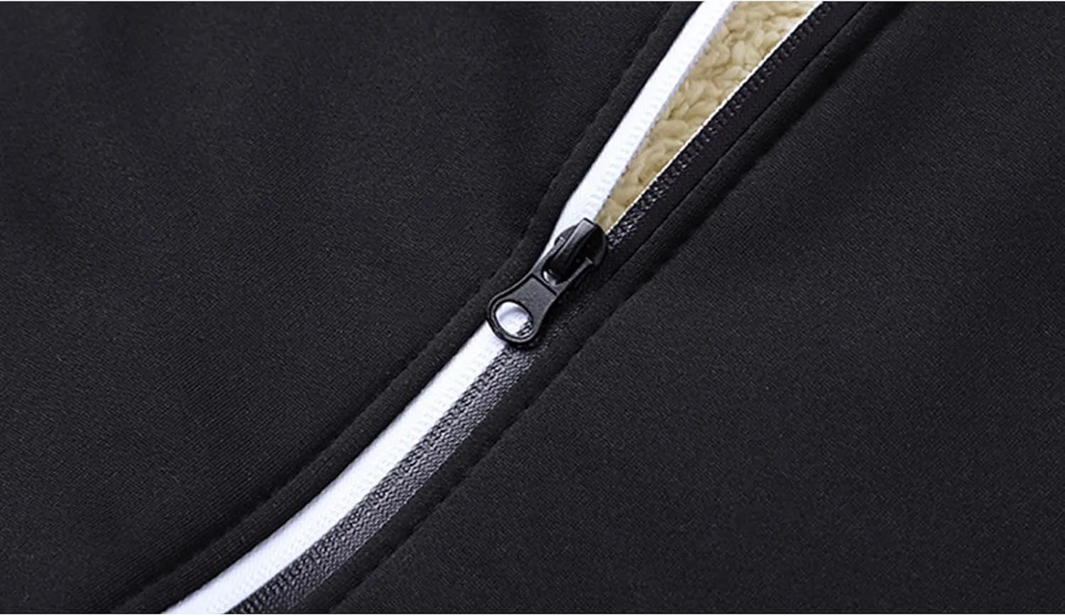 Fleece Hoodie for Men Winter Warm Jacket Full Zip Sherpa Lined Sweatshirt Casual Work Coat Thick Coats with Pocket