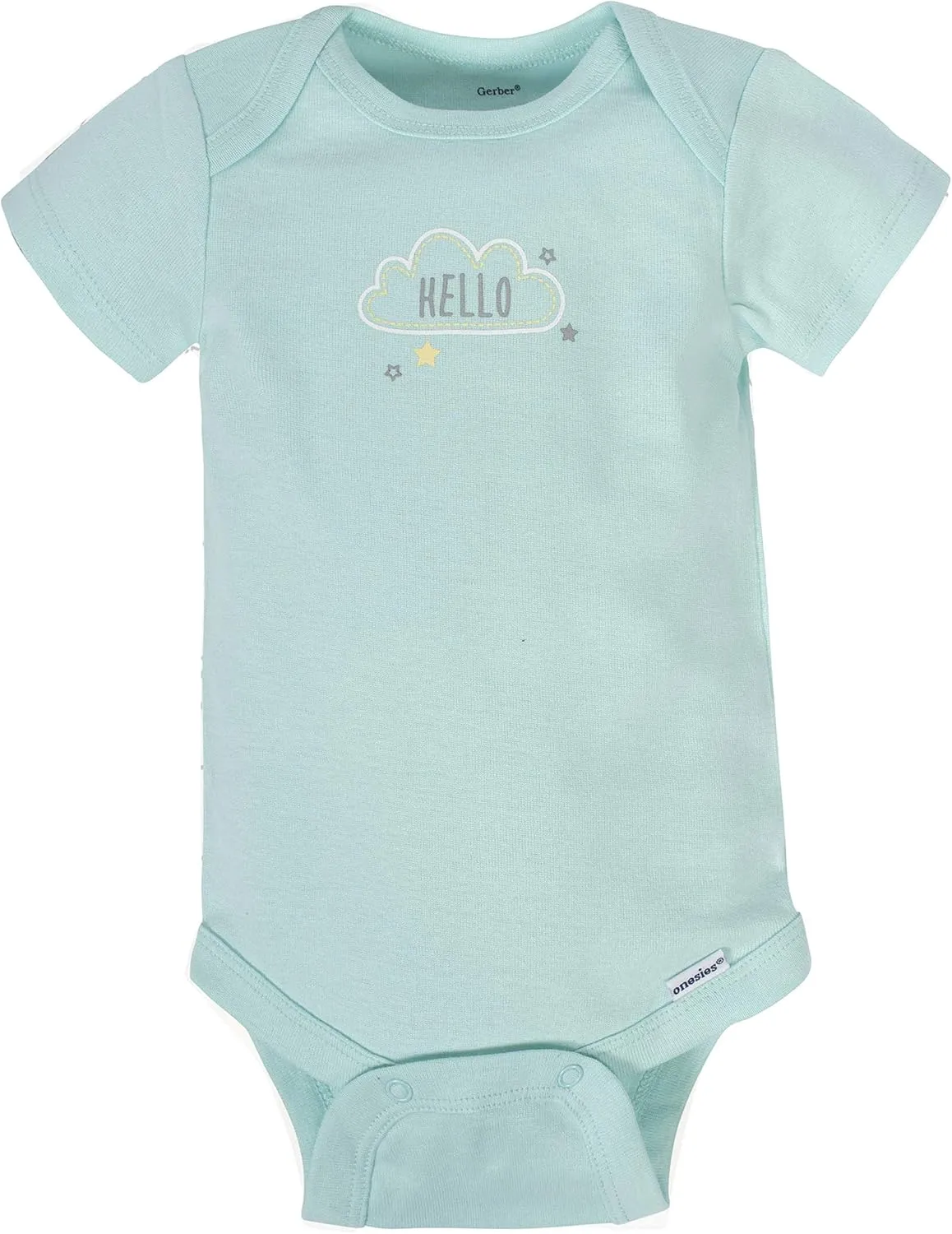 Gerber Baby 8-Pack Short Sleeve Onesie Bodysuits