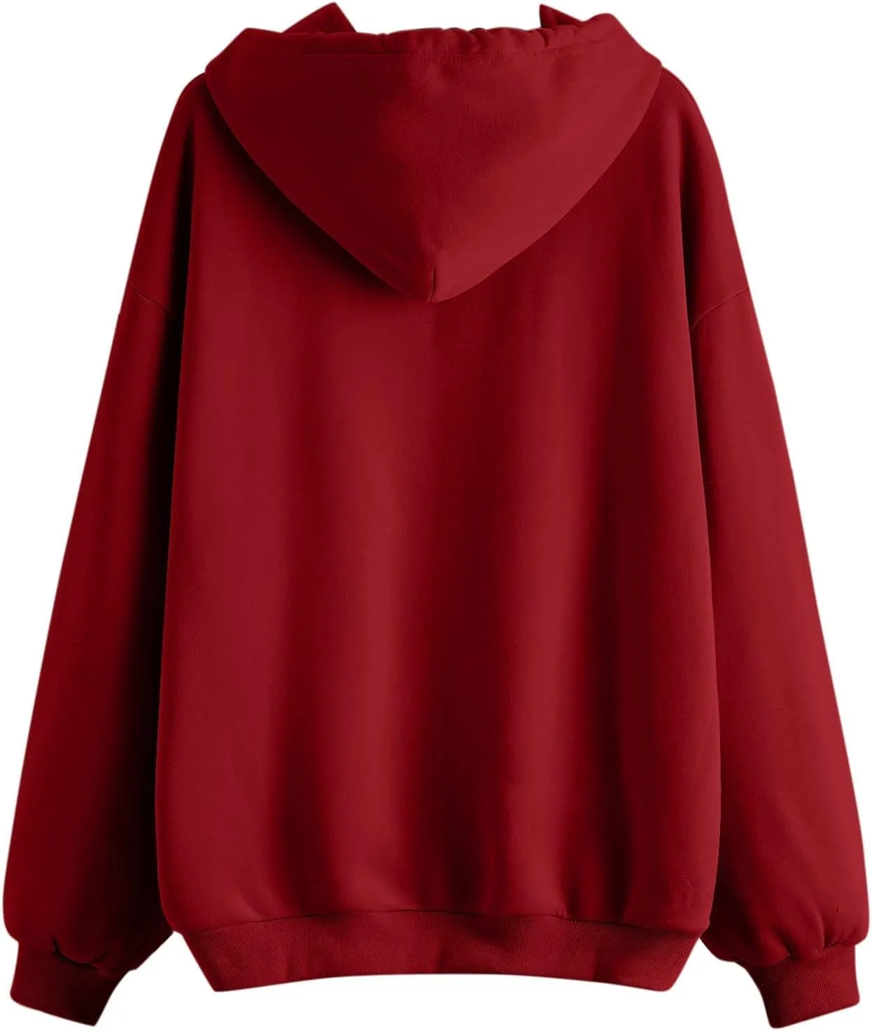 GIERIDUC Womens Fashion Sweater Cardigans Casual Long Sleeve Zip Up Hooded Sweatshirts Jacket Trendy Clothes Y2K Hoodies 2024
