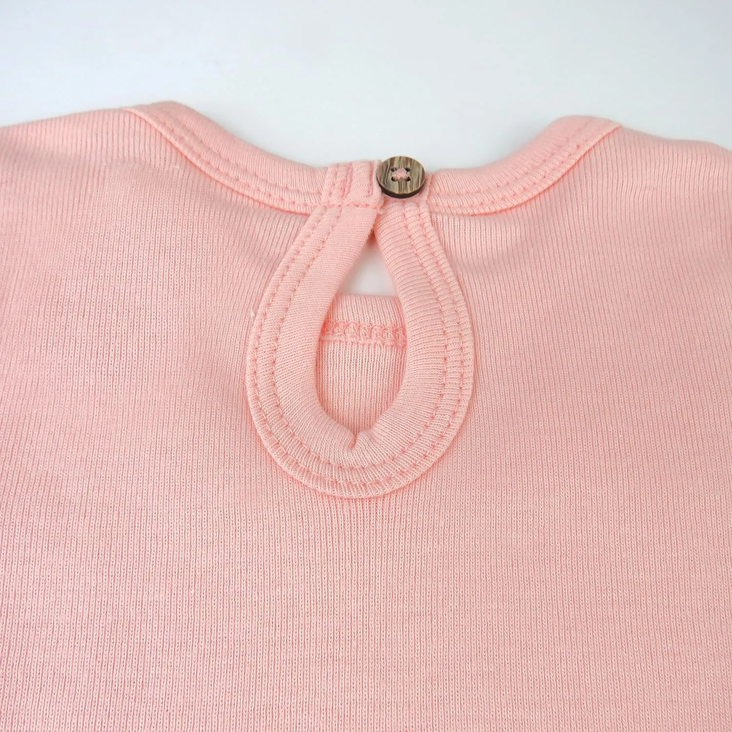 HonestBaby Long Sleeve Bodysuits Multipack Organic Cotton for Infant Baby Girls