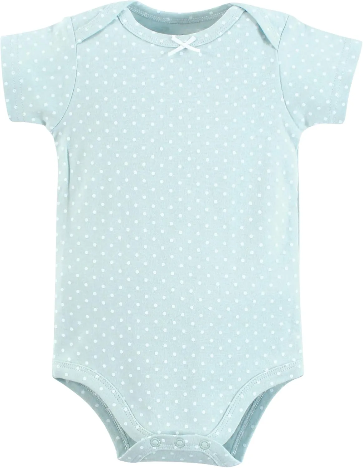 Hudson Baby baby-girls Cotton Bodysuits 5-pack