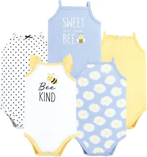 Hudson Baby Unisex Baby Cotton Sleeveless Bodysuits