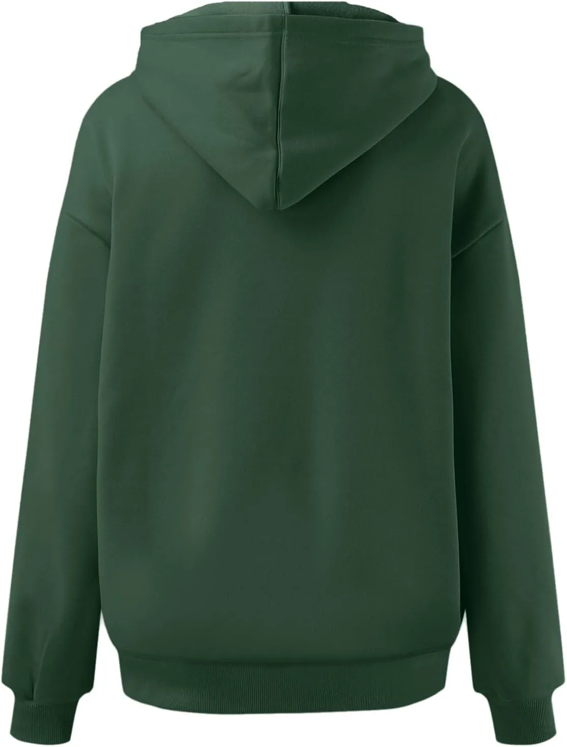 iLH Womens Oversized Hoodies Solid Color Pullover Hooded Sweatshirts For Women Fall Winter Leisure Streetwear Hoodies