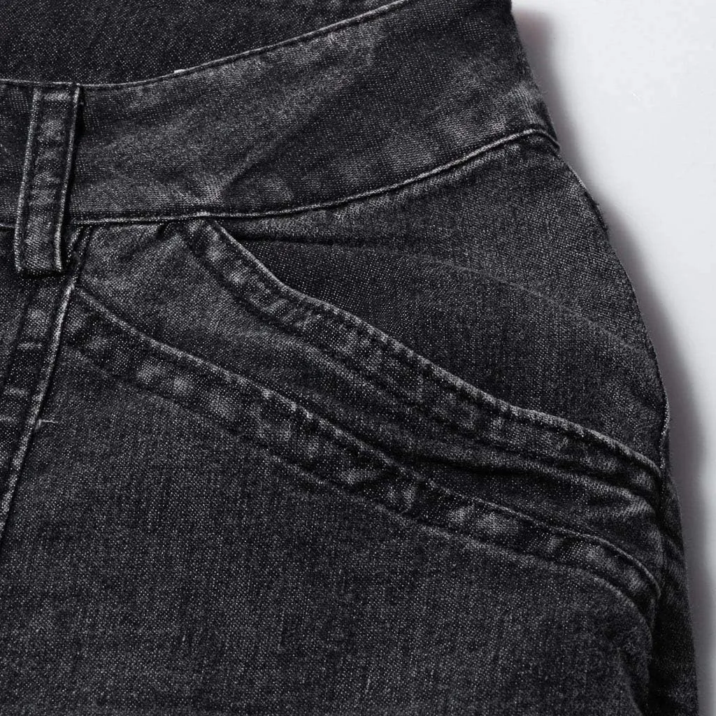 Jeans Women Lace Poket Waisted Pants Trousers Up Women’s Casual Women's Jeans Jeans for Women Jeans Women Junior