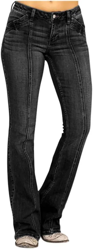 Jeans Women Lace Poket Waisted Pants Trousers Up Women’s Casual Women's Jeans Jeans for Women Jeans Women Junior
