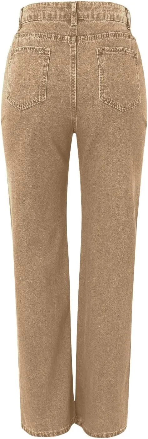 Jeans Women Sweatpants That Look Like Jeans 2025 Boyfriend Jeans Sweatpant Jeans High Waisted with Pockets Denim Pants