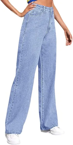 Jeans Women Sweatpants That Look Like Jeans 2025 Boyfriend Jeans Sweatpant Jeans High Waisted with Pockets Denim Pants