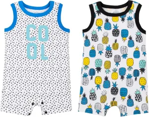 Lamaze Organic Baby baby-boys Organic Baby Girl, Boy, Unisex Rompers, One Piece Coverall