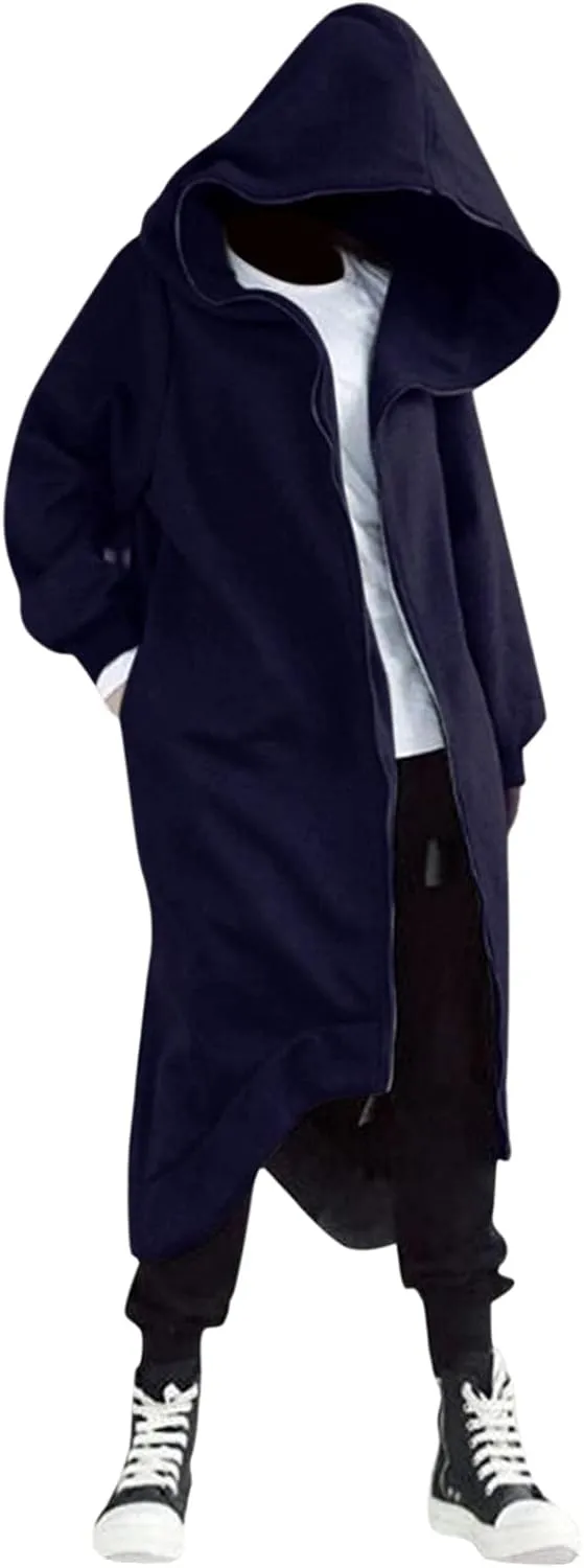 LCMTWX Men Hoodies Casual Hoodies for Men Solid Hooded Sweater Top Pullover Hooded Sweatshirt for Men Pullover Hooded