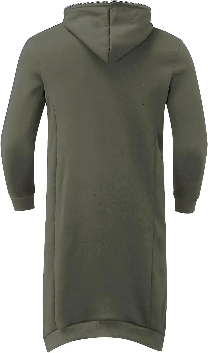 LCMTWX Men's Hooded Fleece Sweatshirt Large Size Sweater Jacket With Zip Pockets Graphic Drawstring Pullover Long Sleeve
