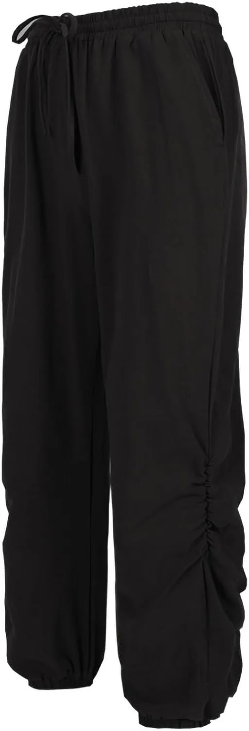Men's Casual Pants Linen Pants Drawstring Beach Trousers Relaxed-Fit Yoga Pants Summer Elastic Waist Pants