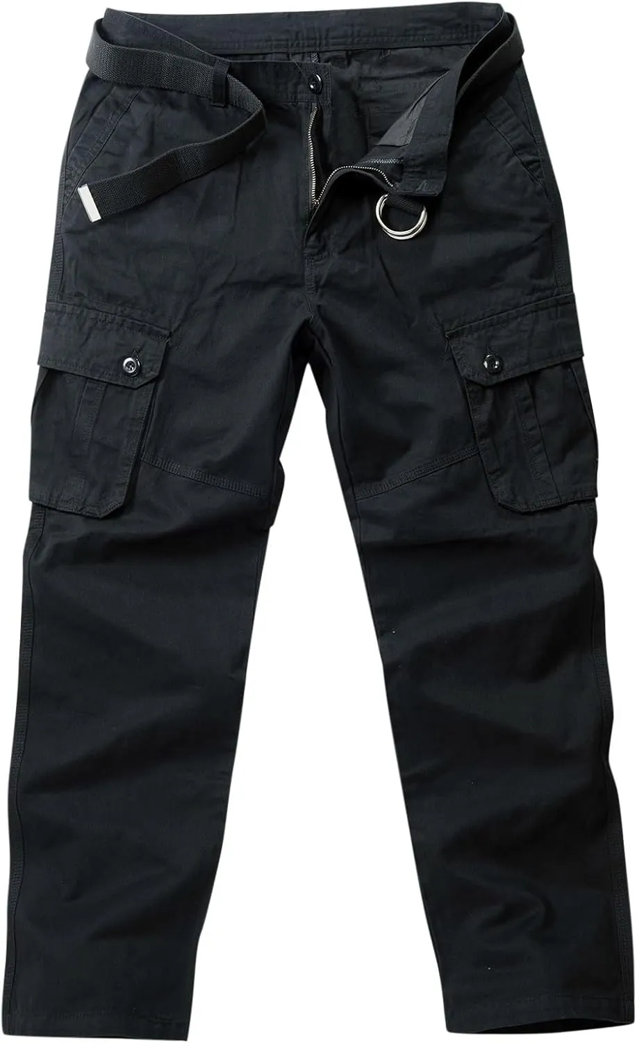 Mens Hiking Pants Outdoor Mens Cargo Pants Casual Lightweight Joggers Work Pants Multi-Pocket Military Pants