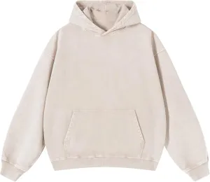 Mens Oversized Hoodies Vintage Hoodie Couples Pullover Acid Wash Hoodies for Men Streetwear Sweatshirts