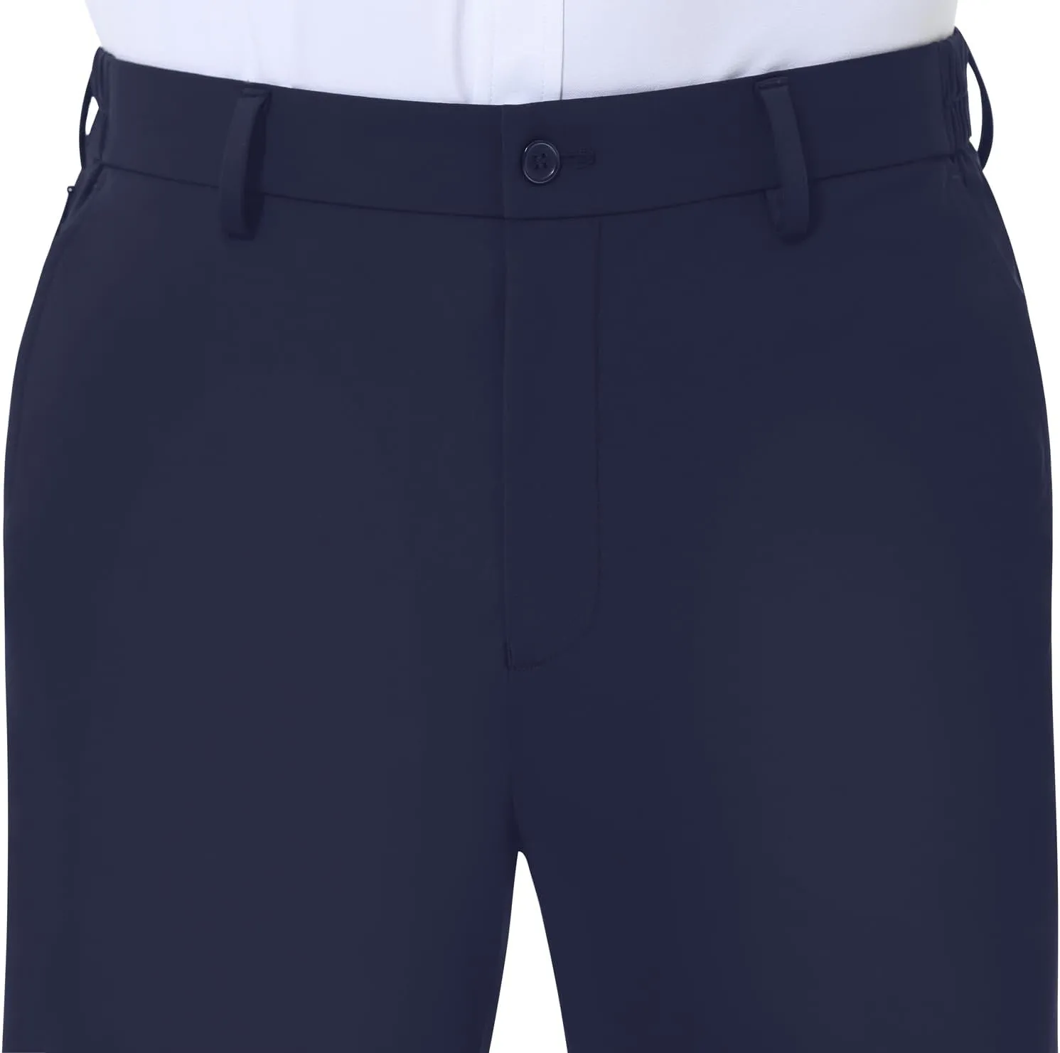 Mens Stretch Dress Pants Slim Fit Dress Pants for Men Expandable Waist Casual Dress Pants Athletic Golf Pants