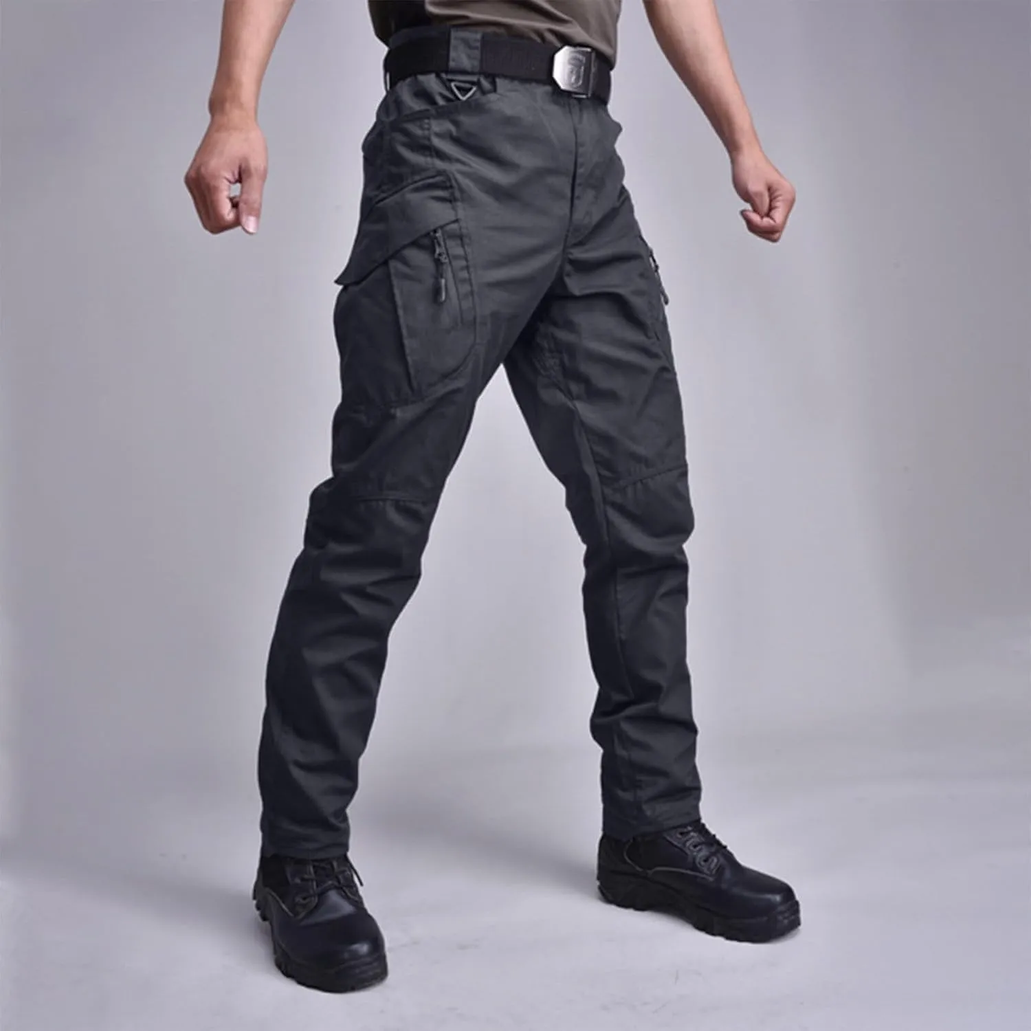 Men's Tactical Cargo Pants Water Lightweight Hiking Pants Outdoor Work Pants with Multi Pockets Men's Pants