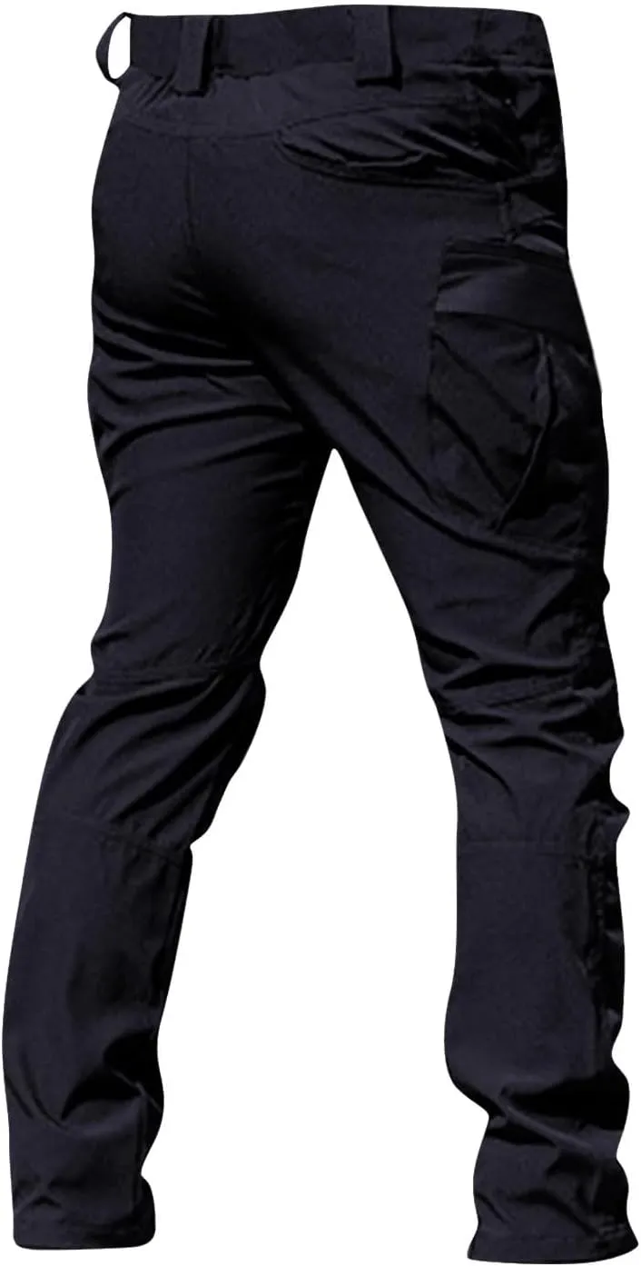 Men's Tactical Cargo Pants Water Lightweight Hiking Pants Outdoor Work Pants with Multi Pockets Men's Pants