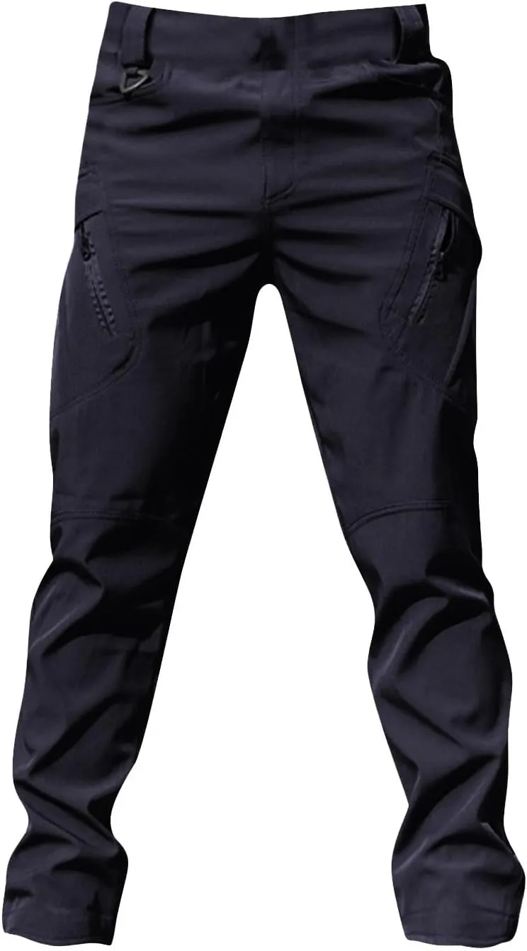 Men's Tactical Cargo Pants Water Lightweight Hiking Pants Outdoor Work Pants with Multi Pockets Men's Pants